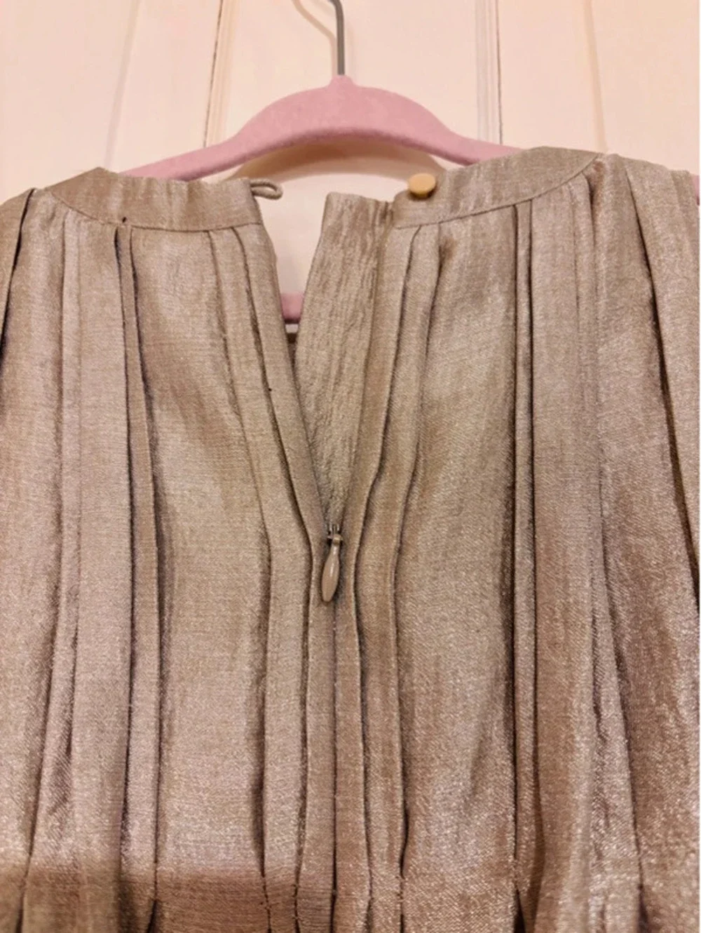 Baby Gap Girl’s Size 5 Gold Sleeveless Party Dress